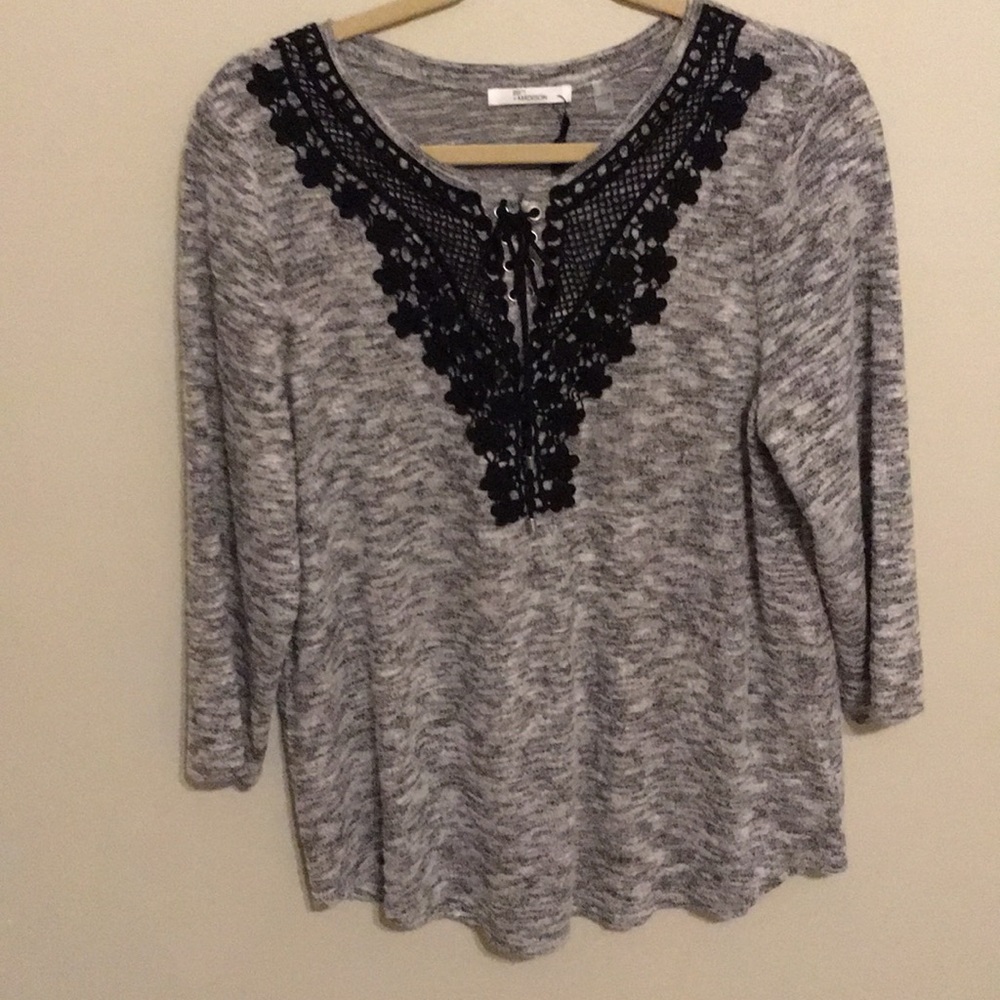 3/4 sleeve cozy top